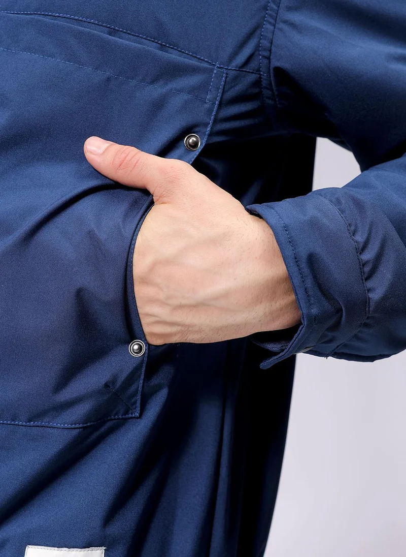 The Indian Garage Co Men Slim Fit Solid Puffer Jackets