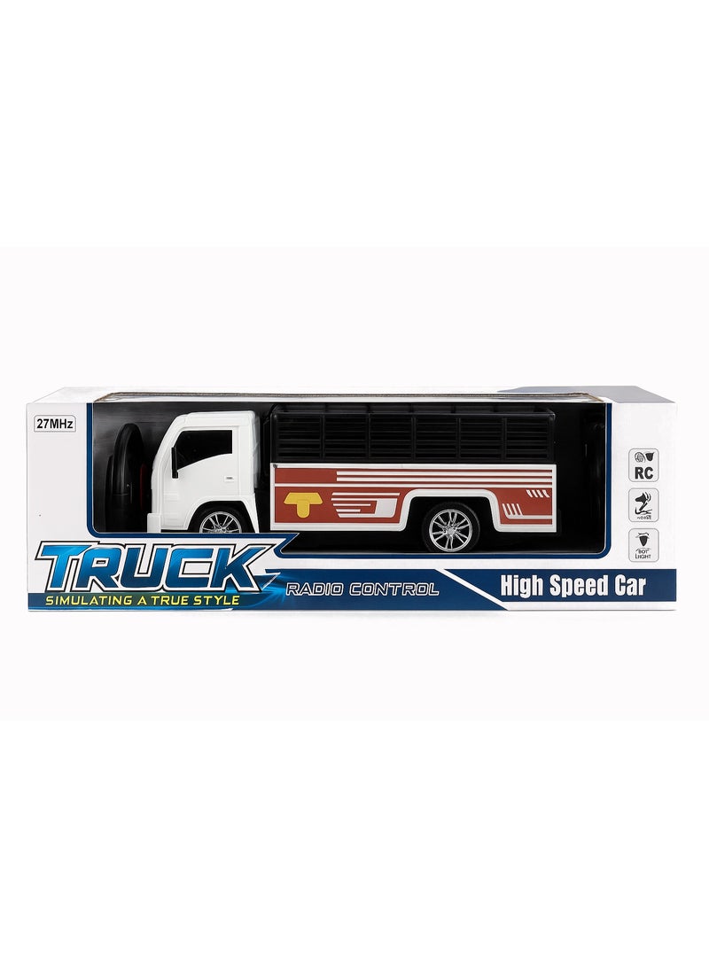 متجر 7 شاحنة تحكم عن بعد RC  للأطفال | تصميم واقعي محاكي | لعبة سيارة دينا| هدية مثالية للأولاد | تردد 27 ميجاهرتز | أبعاد 1:16 - Image 2