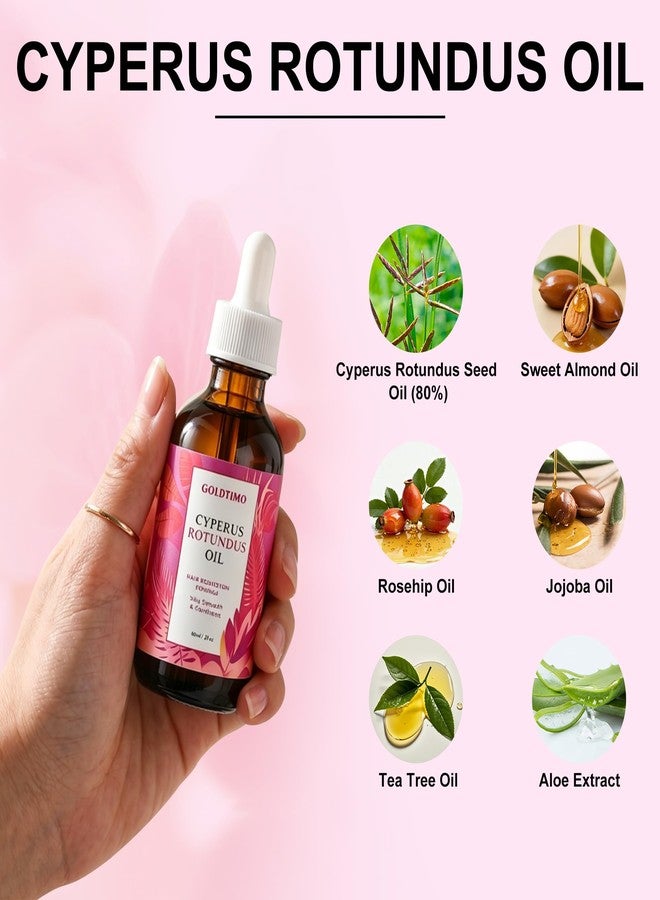 GOLDTIMO Cyperus Rotundus Oil, 2.02 Fl Oz - Image 2