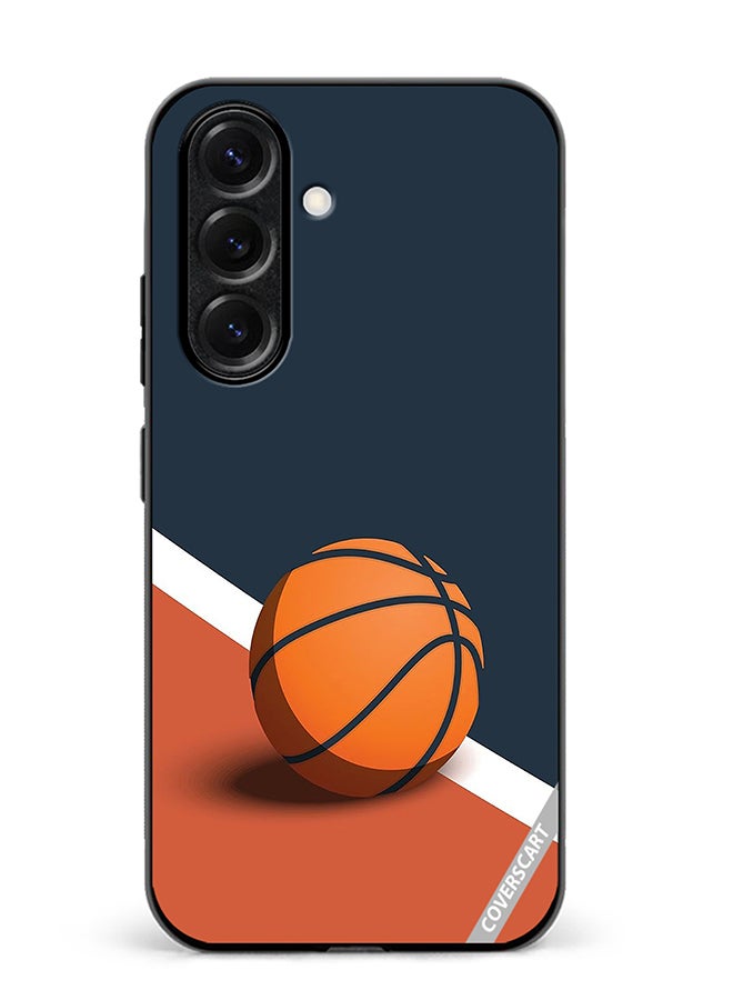 VR CREATIVE Protective Case Cover For Samsung Galaxy S25 Basketball Design Multicolour