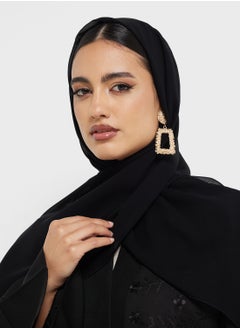 hayas closet Embellished Flared Sleeve Abaya  - Image 4