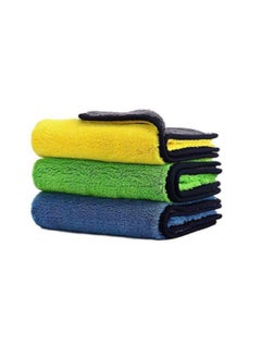 Digitek 3-Piece Microfiber Car Drying Towel Set  - Image 1