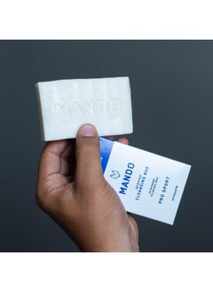 Mando Mando Acidified Cleansing Bar - 24-Hour Odor Control - Removes Odor Better than Soap - Moisturizing Formula - SLS Free, Paraben Free - Safe For Sensitive Skin - Pro Sport  - Image 5