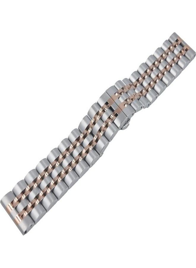 Loquat For Huawei Watch GT2e GT2 Seven Straps Silver/Gold - Image 4