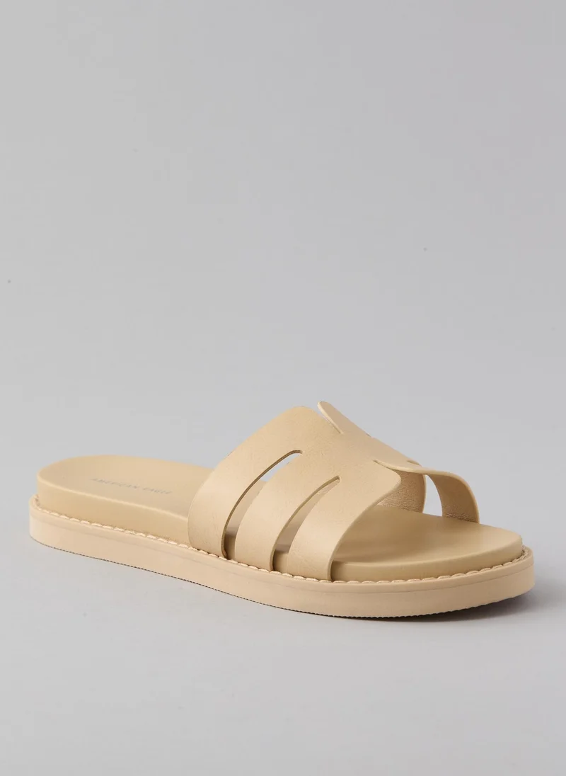 امريكان ايجل Vegan Leather Slide Sandal