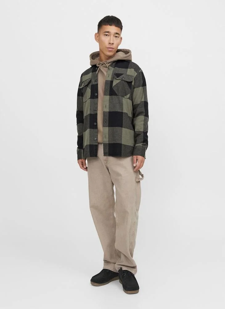 JACK & JONES Checked Regular Fit Shirt
