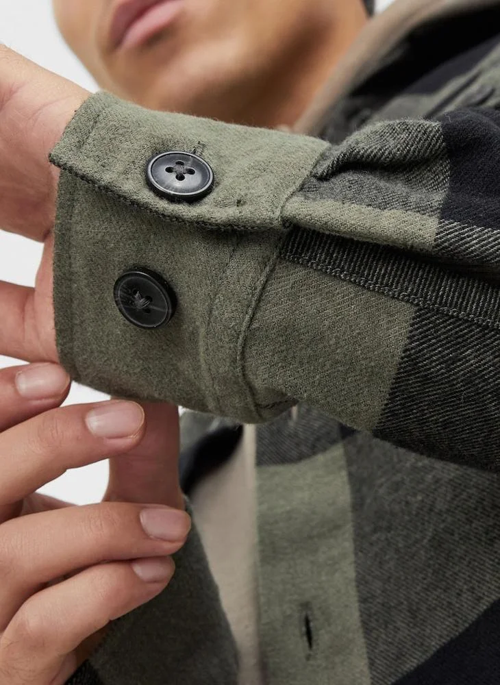 JACK & JONES Checked Regular Fit Shirt