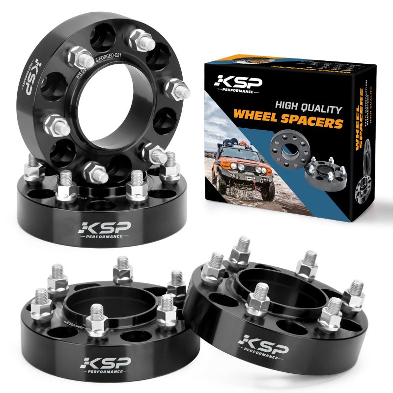 KSP 15 inch Ford Ranger Wheel Spacers 6x55 Forged Spacer with Hub Lip Compatible with Ranger 20192024 Bronco 20212024 4pcs 38mm Aluminum Wheel Spacer with 931mm Hub Bore M12x15 Thread Pitch