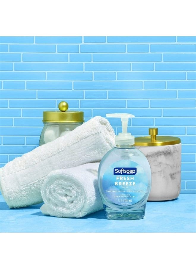 Softsoap Liquid Hand Soap, Fresh Breeze - 7.5 Fl Oz (Pack of 6)  - Image 2