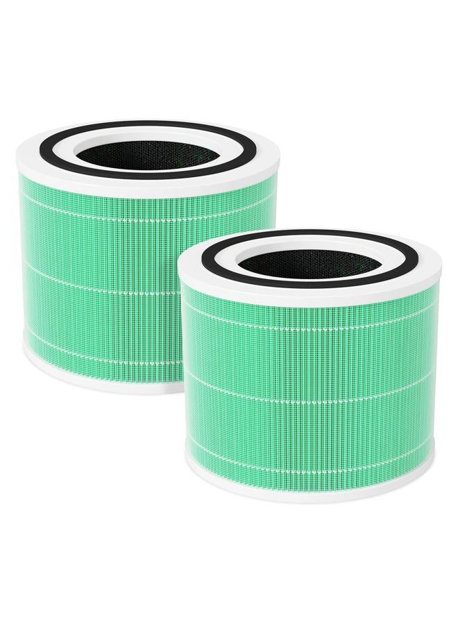 Future Way Core 300 Filter Replacement Compatible with LEVOIT Air Purifier Core 300 / Core 300s, High-Efficiency 3-in-1 Ture HEPA Filter, Part # Core 300-RF, 2-Pack - Image 1