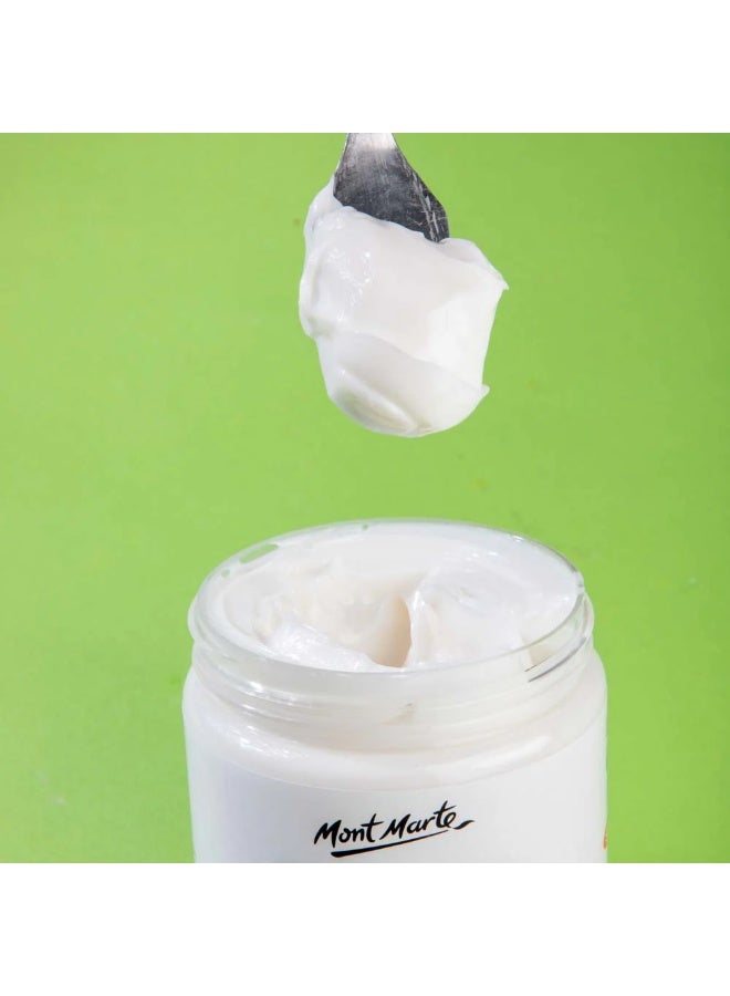 Mont Marte Premium Gloss Acrylic Gel Medium for Art & Painting - 250ml (8.5 US fl. oz) - Image 3
