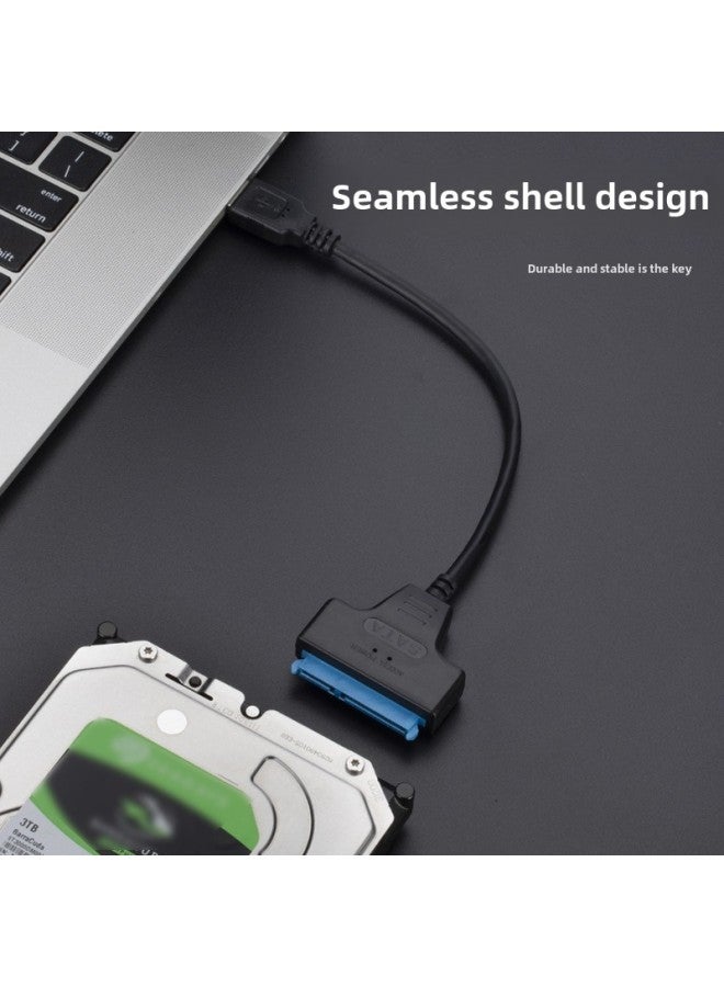 USB3.0 To SATA Hard Disk Adapter External 2.5 Inch Solid State Mechanical Hard Disk Cable Usbtosata Easy Drive Cable-Color:Usb2.0 Double Cable With Dc Pearlescent Bag Packaging  - Image 4