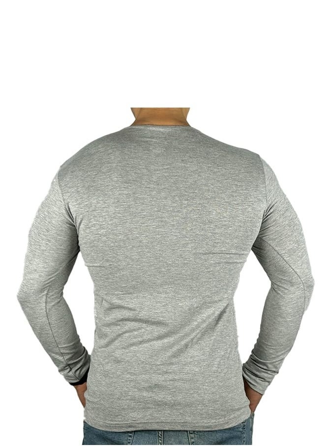 Future Future undershirt long-sleeve Grey Size M  - Image 2
