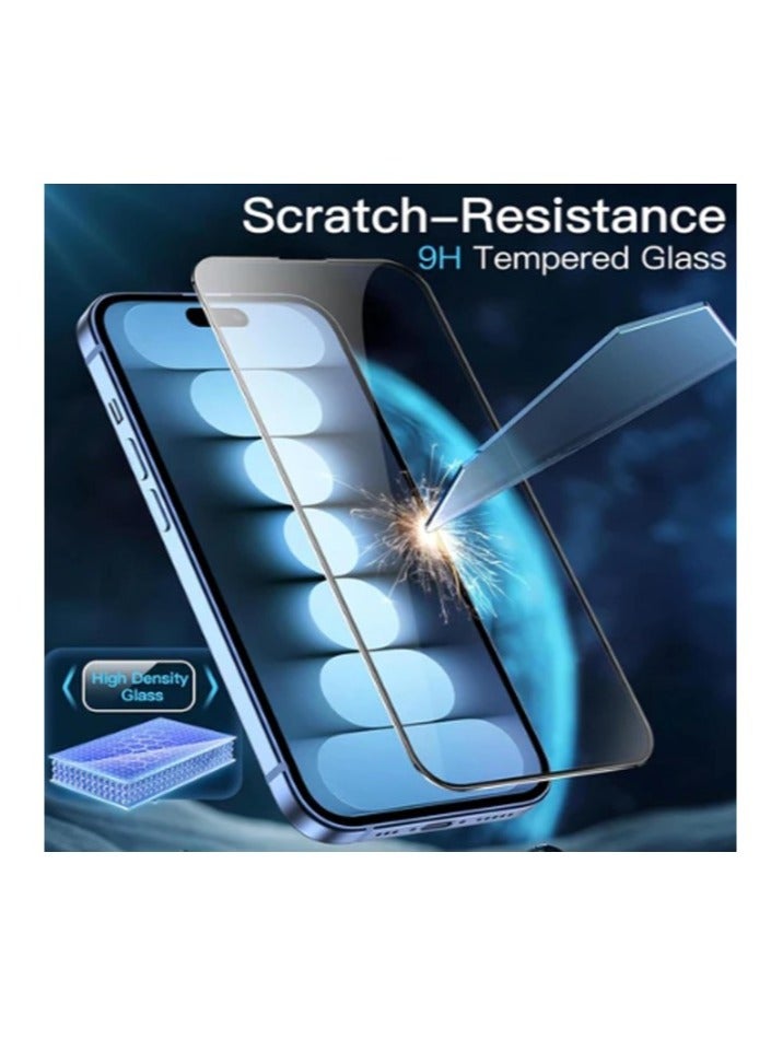 Portal AI 5D Tempered Glass, HD Clarity, Full Glue, Bubble Free, Drop Protection, Anti-Scratch, Full Coverage Screen Protector for iPhone 16 Pro Max - Image 2