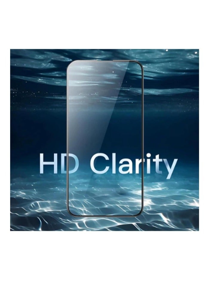 Portal AI 5D Tempered Glass, HD Clarity, Full Glue, Bubble Free, Drop Protection, Anti-Scratch, Full Coverage Screen Protector for iPhone 16 Pro Max - Image 3