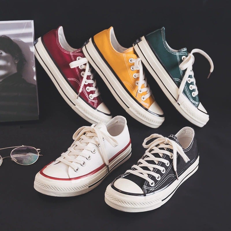 Meiqi Converse 1970S Canvas Shoes Retro Men'S And Women'S Low-Top All-Match Wear-Resistant Board Shoes Korean-Style Couple'S Casual Shoes - Image 2