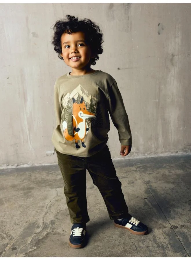 Name It  Kids Drawstring Denim Trousers for Men | Best Price UAE