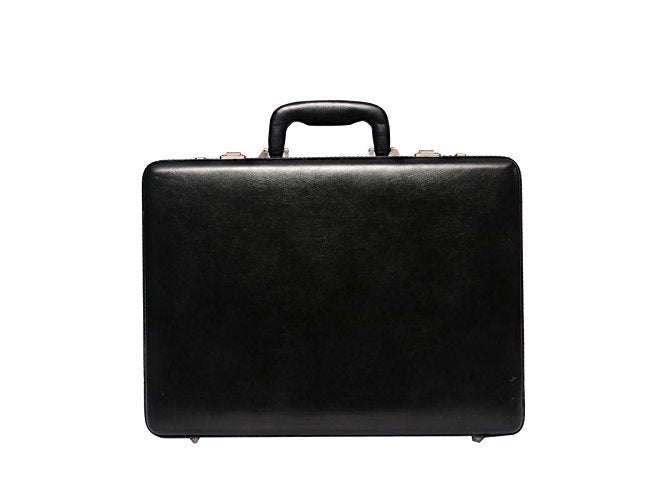 OBANI Faux Leather Briefcase Black - Image 2