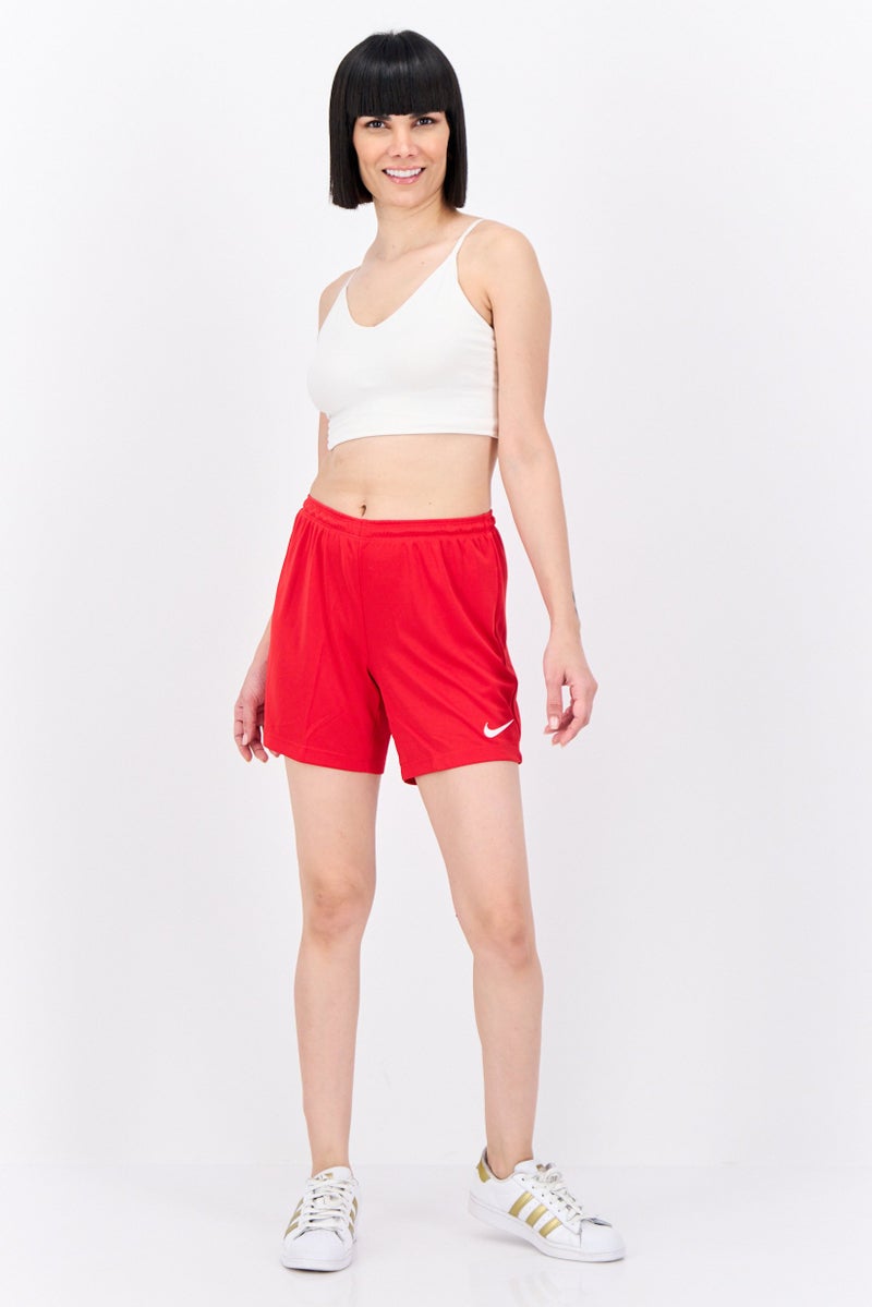 Nike شورت كرة القدم للنساء بتقنية دري-فيت، أحمر - Image 4