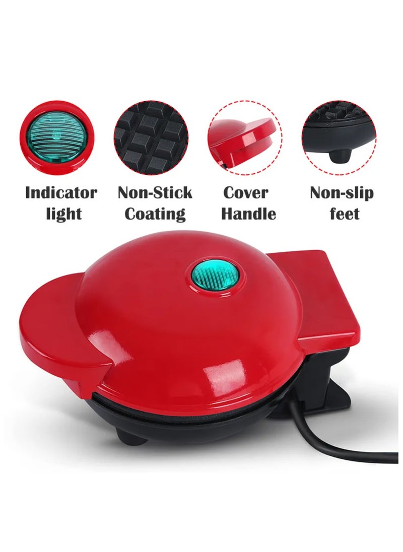 Generic Mini Waffle Maker - Made With Premium Quality Plastic & Non-Stick Coating - Small Pancake Maker For Brownies, Cookies, Quesadillas, Calzones, Hash Browns, Grilled Cheeses, and Other Foods.  - Image 5