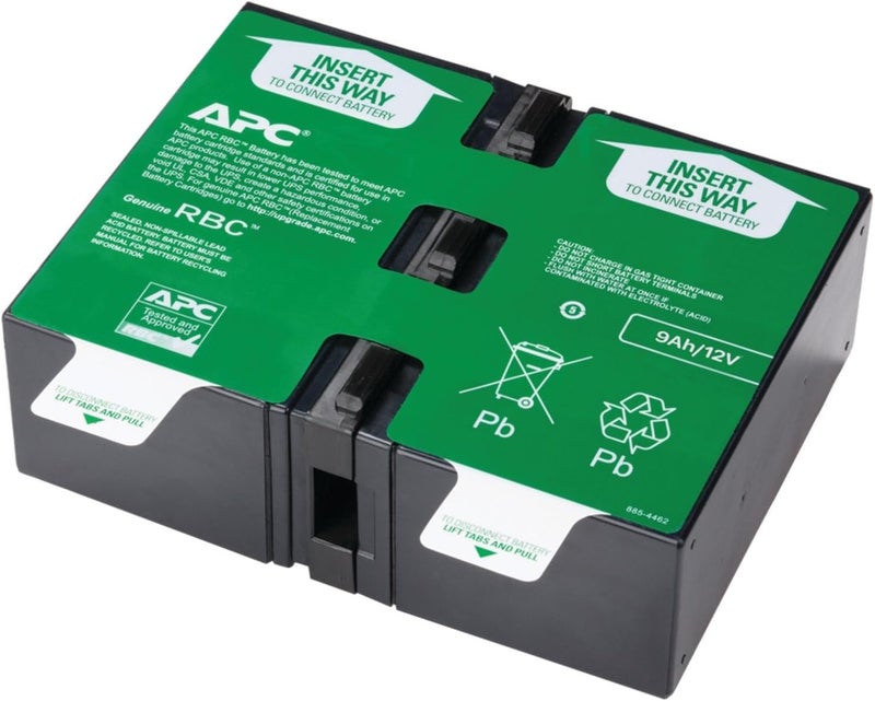 UPS Battery Replacement, APCRBC124 UPS Models BR1500G, BX1500M, BR1300G, SMC1000-2U, SMC1000-2UC, BR1500GI, BX1500G, SMC1000-2U, SMC1000-2UC, and Select Others