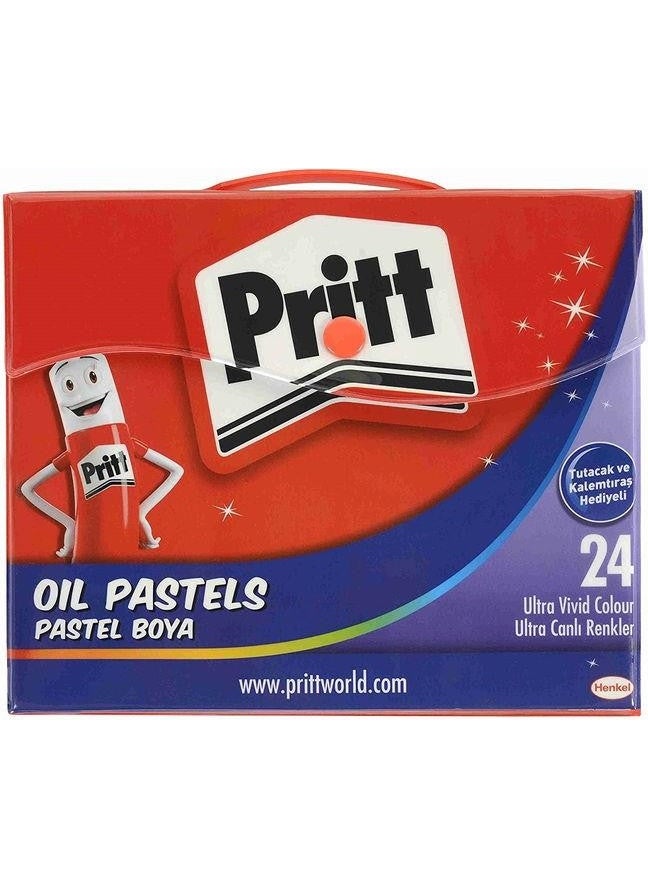 Pritt Crayon 24 Colors in Bag 