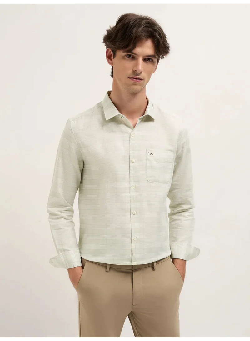 THE BEAR HOUSE Men’s Long Sleeve Shirt – Classic, Comfortable and Stylish Essential for Work, Travel or Casual Outings