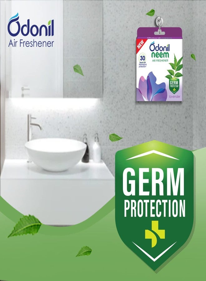 Odonil Bathroom Air Freshener Neem Mixed Fragrances Blocks 192g (48g, Pack of 4) - Image 3