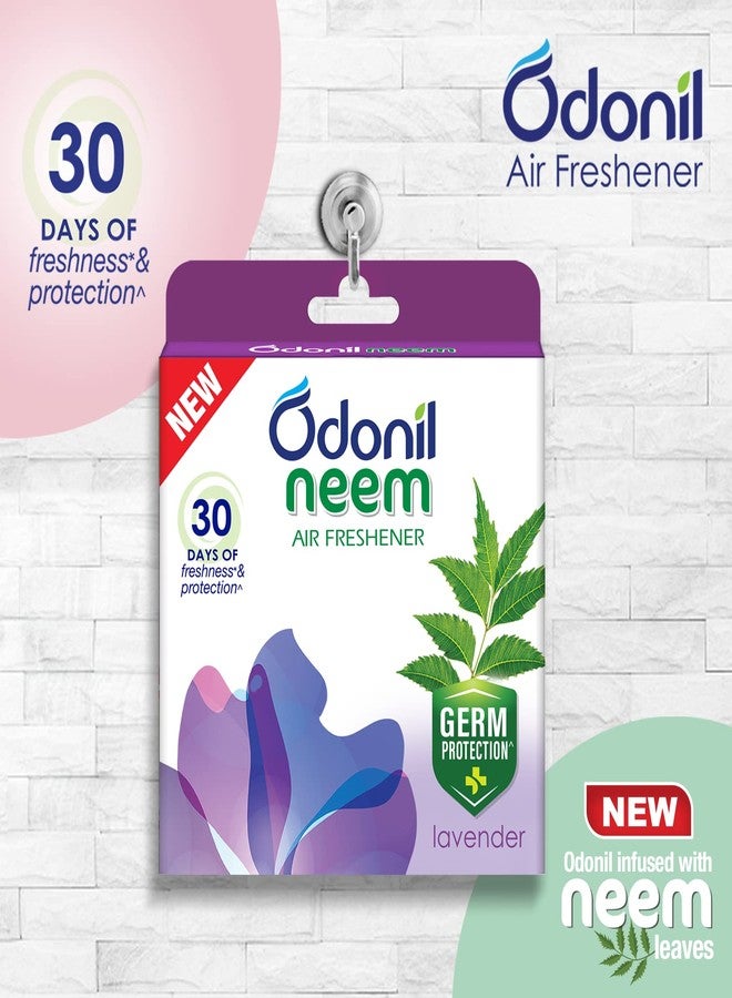 Odonil Bathroom Air Freshener Neem Mixed Fragrances Blocks 192g (48g, Pack of 4) - Image 2