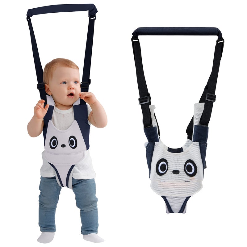 Watolt Watolt Baby Walking Harness Handheld Kids Walker Helper Toddler Infant Walker Harness Assistant Belt Help Baby Walk Child Learning Walk Support Assist Trainer Tool for 724 Month Old Panda