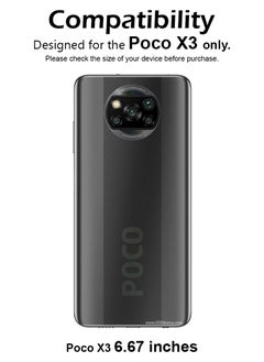 Case Up Screen Protector For Xiaomi Poco X3  9H Hardness Tempered Glass Film, Bubble Free Easy Installation, Full Coverage, Anti Scratch And Touch Sensitive  - Image 2