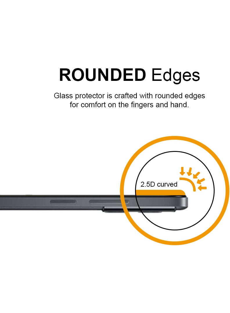 Case Up Screen Protector For Xiaomi Poco X3  9H Hardness Tempered Glass Film, Bubble Free Easy Installation, Full Coverage, Anti Scratch And Touch Sensitive - Image 3