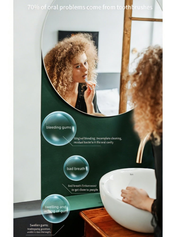 Sthxyfaith USB Charging Intelligent Digital Display UV Sterilization Toothbrush Sterilizer - Image 5