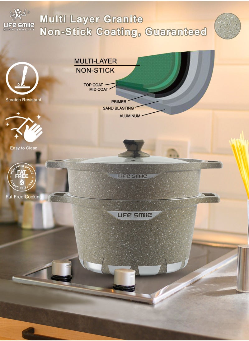 Stock Pot with Steam Pot 32CM Size - pzsku/Z411DB003DCD4EC268B05Z/45/_/1673247746/78d3d866-c67e-4b0f-ada4-c2719cef72d2