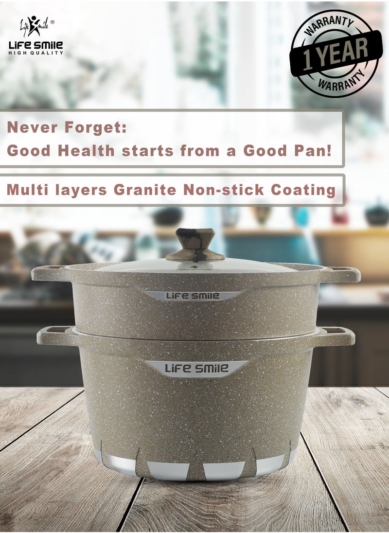 Stock Pot with Steam Pot 32CM Size - pzsku/Z411DB003DCD4EC268B05Z/45/_/1673247746/ce202cd1-95e6-44cf-a60d-7b23b6fc6a70