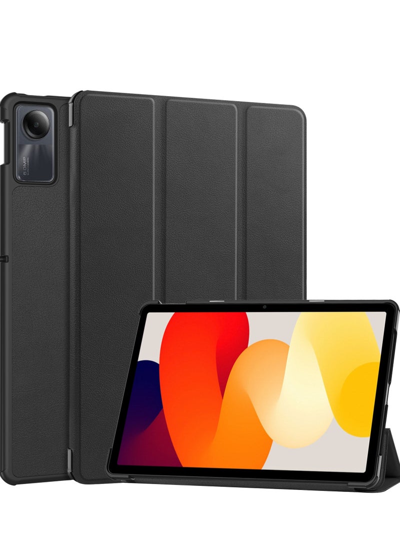 Protective Case For Xiaomi Redmi Pad 10.6"  2022, Shockproof Impact Resistant Soft Protective Back Shell, Slim and Light,  Shockproof Anti-Drop Cover for Redmi Pad 10.6"  2022 case (Black) - Image 1