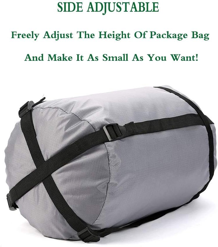 Borogo Compression Stuff Sack, 24L/36L/46L Sleeping Bags Storage Stuff Sack Organizer Waterproof Camping Hiking Backpacking Bag for Travel - Great Sleeping Bags Clothes Camping - Image 4