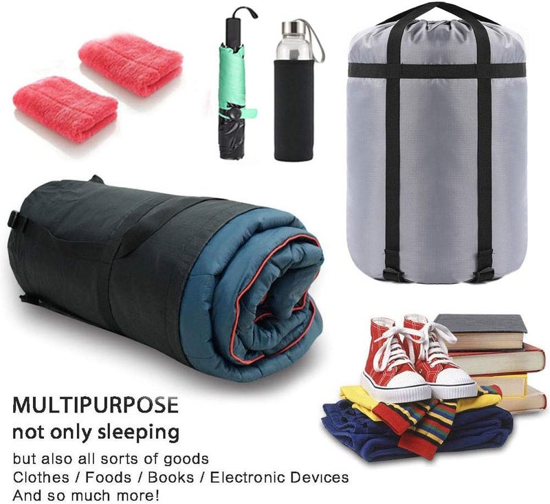 Borogo Compression Stuff Sack, 24L/36L/46L Sleeping Bags Storage Stuff Sack Organizer Waterproof Camping Hiking Backpacking Bag for Travel - Great Sleeping Bags Clothes Camping - Image 2