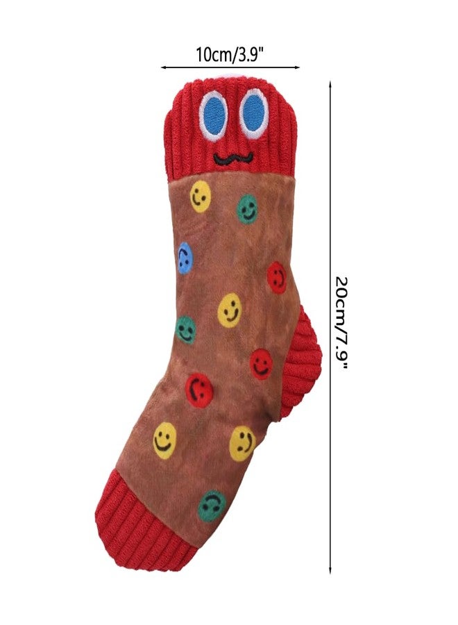 DONGKER Dog Squeaky Toys,6 PCS Stuffed Socks Dog Chewing Toys Built-in Double Sound Physical Structure for Small Medium Dogs Cats Daily Games Training Reward - Image 4