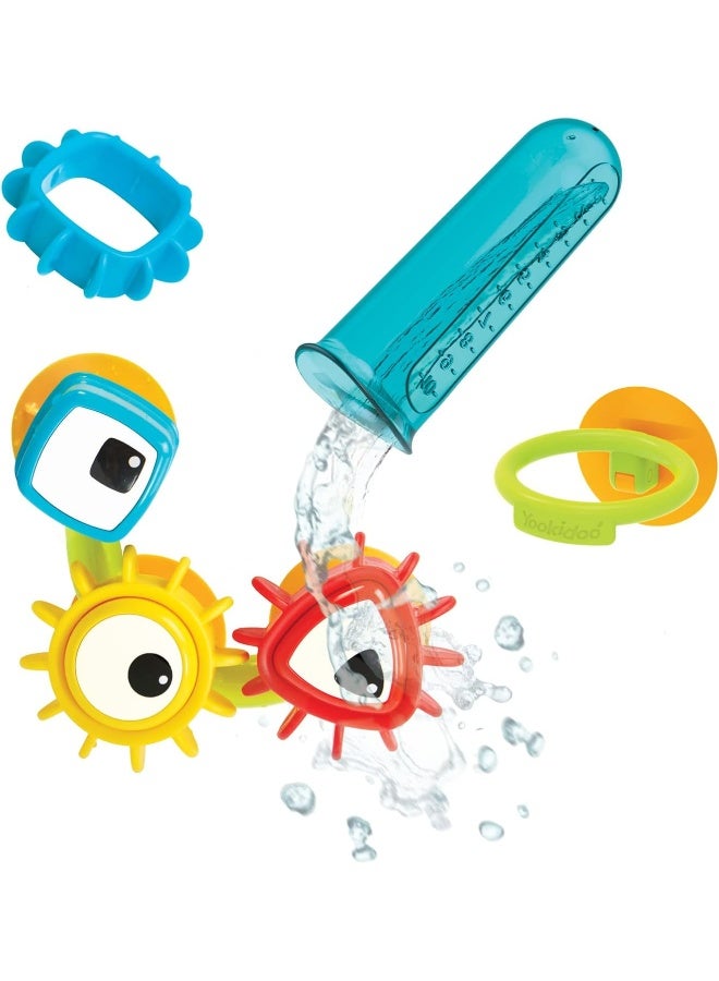 Yookidoo Yookidoo Spin 'N' Sort Water Gear Baby Bath Toy  - Image 1