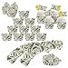 The DaPai 48Pcs 100 Dollar Bill Cupcake Wrappers and Toppers Set Currency Symbol Cupcake Holders with Treat Picks Kit Money Themed Party Decorations Supplies for Birthday Wedding Bachelorette Casino Party - Image 2