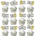 The DaPai 48Pcs 100 Dollar Bill Cupcake Wrappers and Toppers Set Currency Symbol Cupcake Holders with Treat Picks Kit Money Themed Party Decorations Supplies for Birthday Wedding Bachelorette Casino Party - Image 4