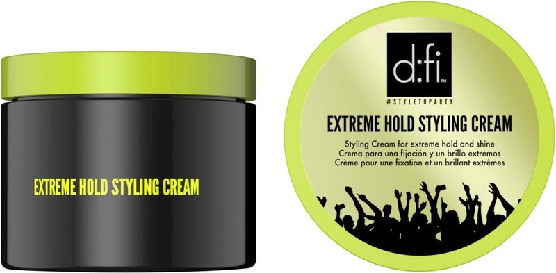 D:FI Extreme Hold Styling Hair Cream - 150g for Maximum Hold and Shine - Image 4