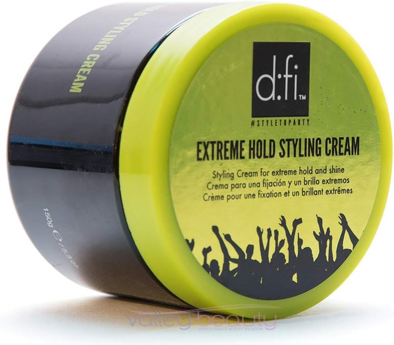 D:FI Extreme Hold Styling Hair Cream - 150g for Maximum Hold and Shine - Image 2