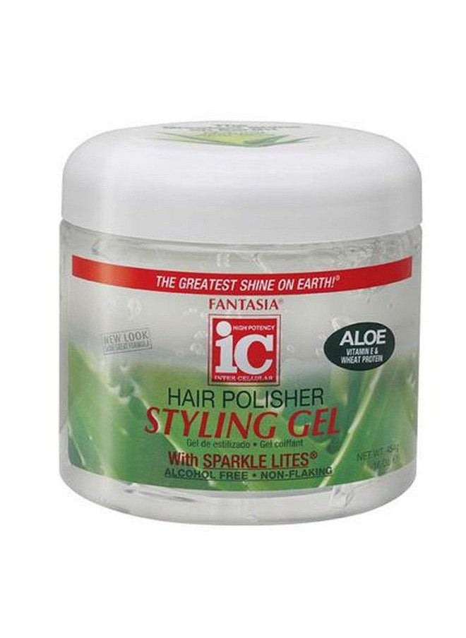 Fantasia - High Potency Ic Hair Polisher Styling Gel With Sparkle Lites 16 Ounce (Model: 1992) - Image 1