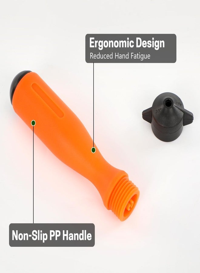 ZELARMAN 2 PCS Chainsaw Round File Handle, Chainsaw File Plastic Handle with Adjustable Fastening Nut, 0.2 inch Hole for Metal File Screwdriver - Image 3