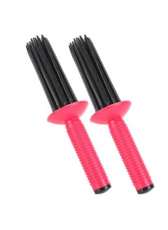 Brrnoo Hair Fluffy Curling Roll Comb Anti‑Slip Curling Wandhair Curler Curling Professional Hair Stylists Styling Comb For Women Ladies Volume Hair Tool Curl Defining Comb Hairstyling Tools  - Image 1