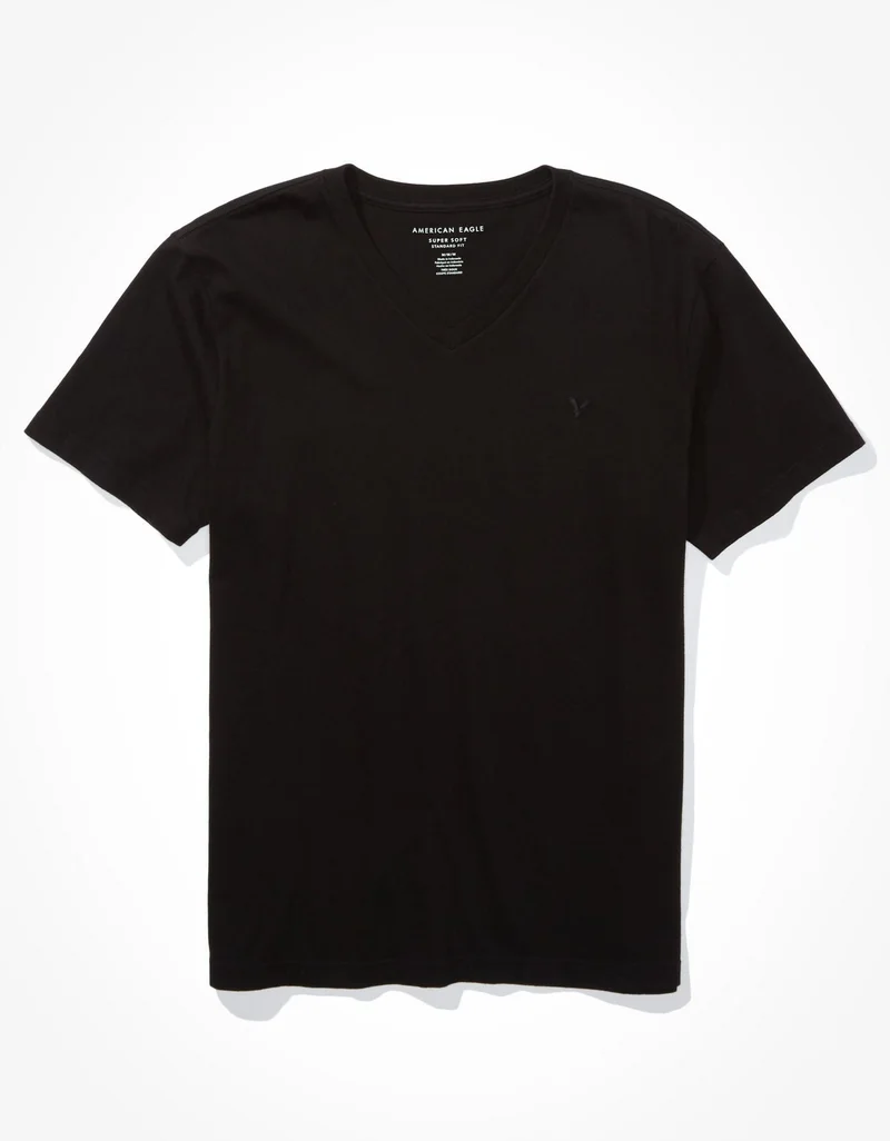 American Eagle  AE Super Soft Icon V-Neck T-Shirt for Men | Best Price UAE