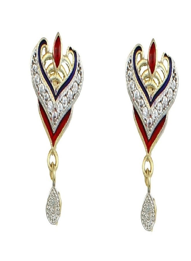 JSD Traditional American Diamonnd Studded Mangalsutra for Women - Image 3