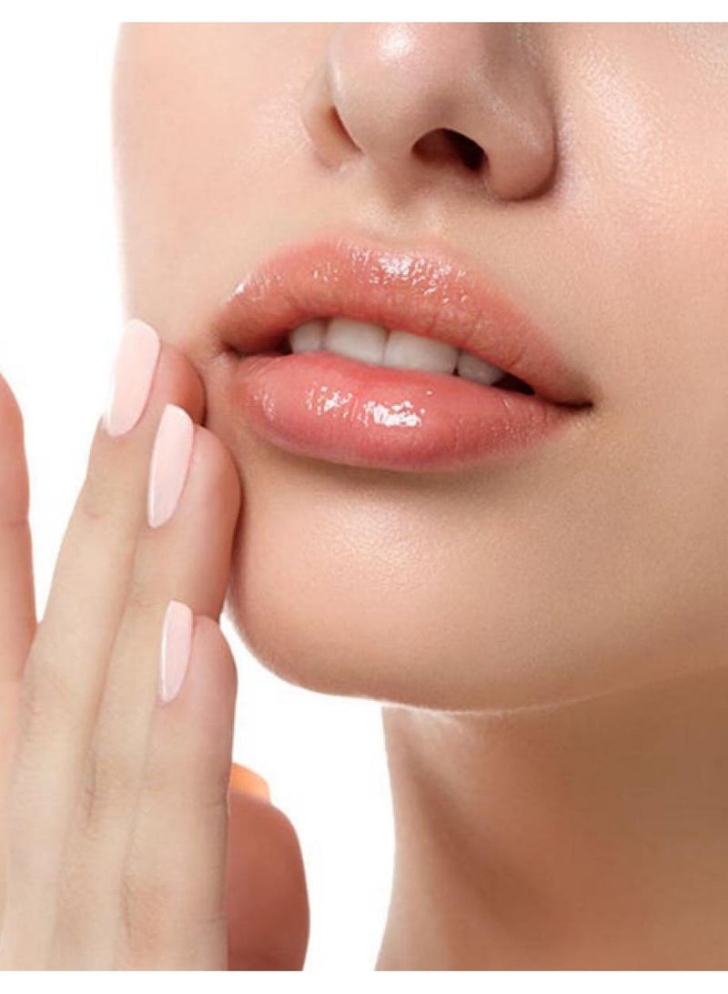 REAL BEAUTY A variety of lip balms with different flavors: pomegranate, raspberry, cherry, and strawberry  - Image 2